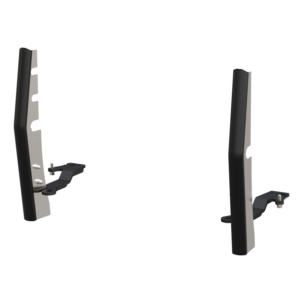 Chrome Steel 2" Tubular Grille Guard Upright Package