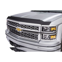 Auto Ventshade (AVS) 436087 Aeroskin II Textured Black Flush Mount Hood Protector for 2015-2019 Chevrolet Silverado 2500HD 3500HD