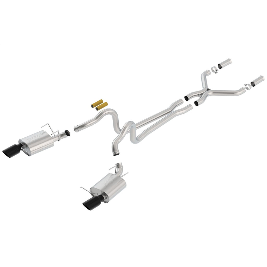 Borla 140515BC | Borla Cat-Back Exhaust System - S-Type