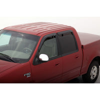 Auto Ventshade 94949 Original Ventvisor Side Window Deflector Dark Smoke 4-Piece Set for 2001-2003 Ford F-150 Crew Cab 2002-2003 Lincoln Blackwood
