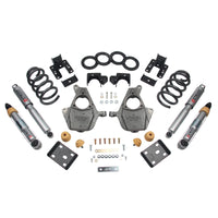 BELLTECH 1013SP LOWERING KITS  Front And Rear Complete Kit W/ Street Performance Shocks 2016.5-2018 Chevrolet Silverado/Sierra EXT/CREW 2WD 3-4F/5-6R