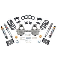 BELLTECH 1015SP LOWERING KITS  Front And Rear Complete Kit W/ Street Performance Shocks 2016.5-2018 Chevrolet Silverado/Sierra ALL CAB 2W 3-4F/7R