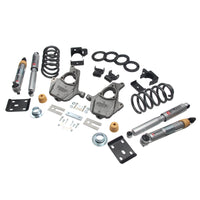 BELLTECH 1015SP LOWERING KITS  Front And Rear Complete Kit W/ Street Performance Shocks 2016.5-2018 Chevrolet Silverado/Sierra ALL CAB 2W 3-4F/7R