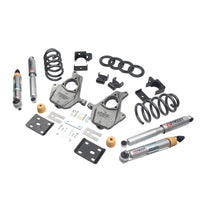 BELLTECH 1016SP LOWERING KITS  Front And Rear Complete Kit W/ Street Performance Shocks 2016.5-2018 Chevrolet Silverado/Sierra (EST/CREW) 2WD 3-4F/7R