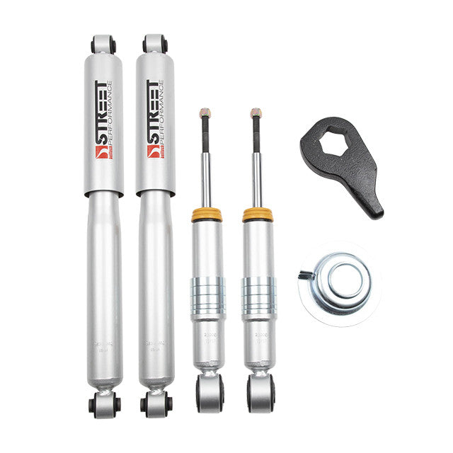 BELLTECH 1029SP LEVELING KITS 2 in. Coil Spring Spacer Inc. Front and Rear Trail Performance Struts/Shocks 2004-2015 Nissan Titan 4wd (All Caba) 2 in.