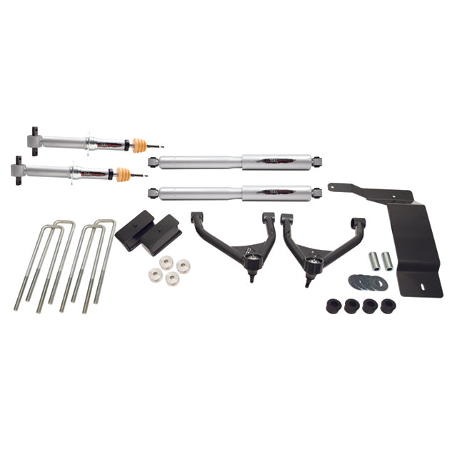 BELLTECH 150206TP LIFT KIT 4 in. Lift Kit Inc. Front and Rear Trail Performance Struts/Shocks 2014-2016 Silverado / Sierra 1500 4wd (Ext & Crew Cab) 4 in. Lift