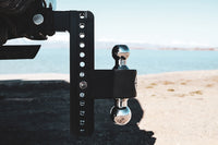 180 Hitch Chrome 10" Drop Hitch With 2.5" Shank