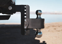 180 Hitch Chrome 6" Drop Hitch With 3" Shank W/ Keyed Alike WS05