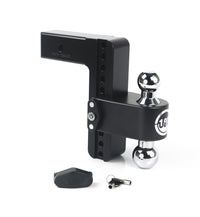 180 Hitch Chrome 8" Drop Hitch With 2.5" Shank