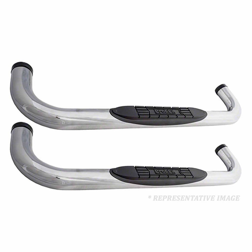 Coast to Coast Nerf Bar 3 Inch Round Polished Stainless Steel