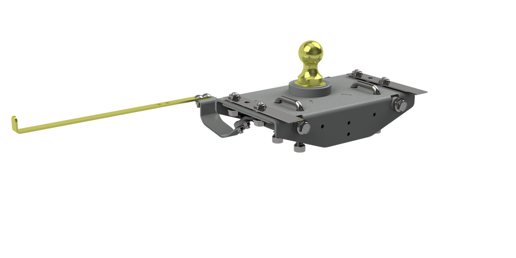 GNRK1320 TURNOVERBALL GOOSENECK HITCH ONE-PIECE KIT