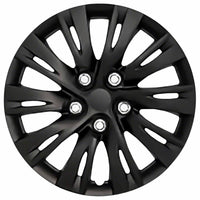 Coast to Coast Wheel Cover 16 Inch 10 Spoke Gloss Black Set Of 4