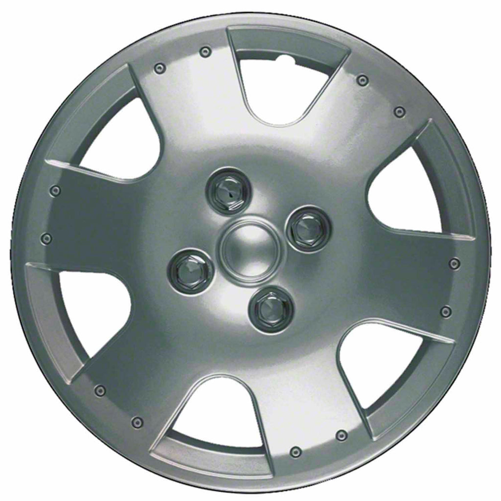 Coast to Coast Wheel Cover 14 Inch 6 Spoke Silver Set Of 4