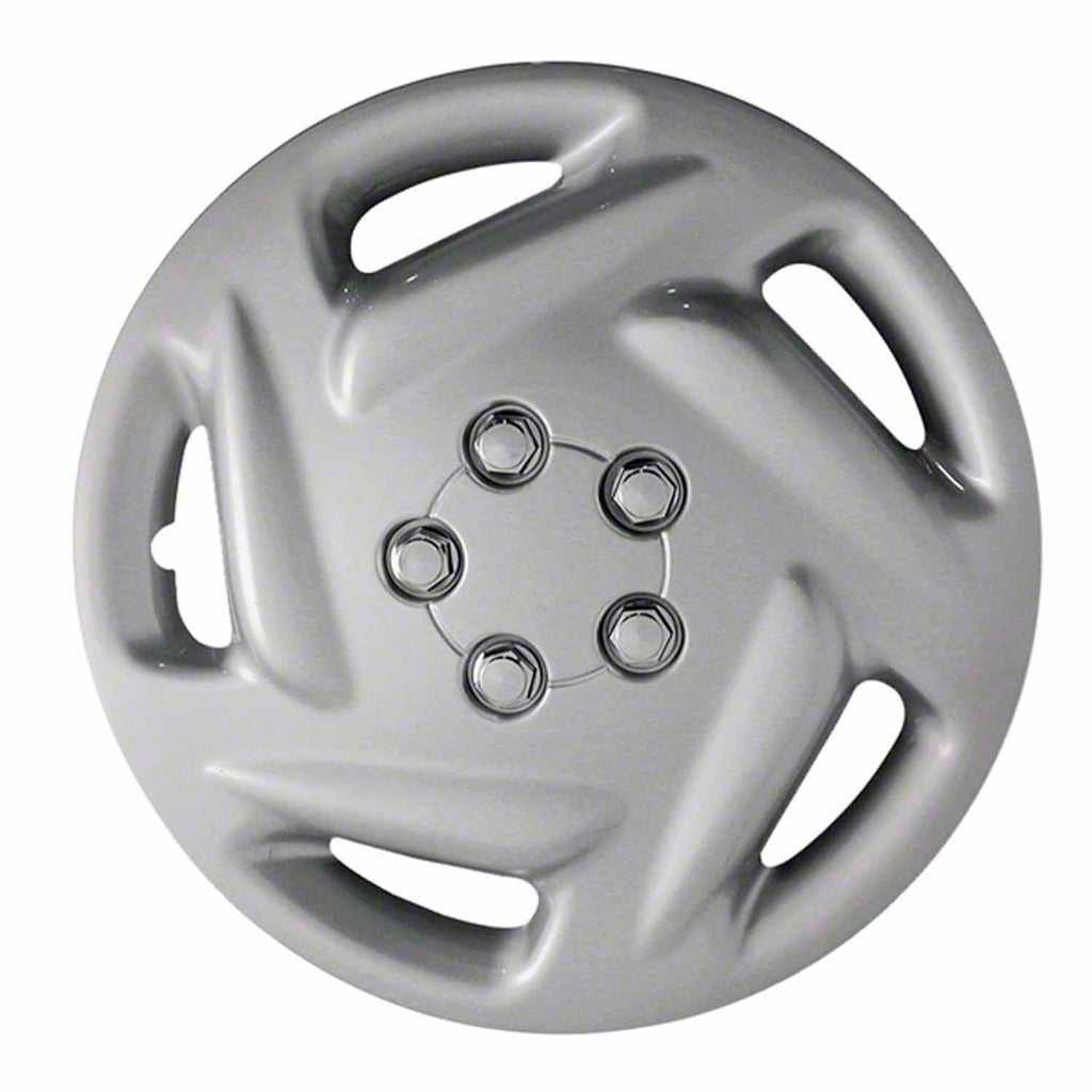 Coast to Coast Wheel Cover 15 Inch 5 Slot Silver Set Of 4