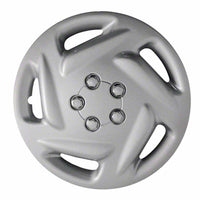 Coast to Coast Wheel Cover 15 Inch 5 Slot Silver Set Of 4