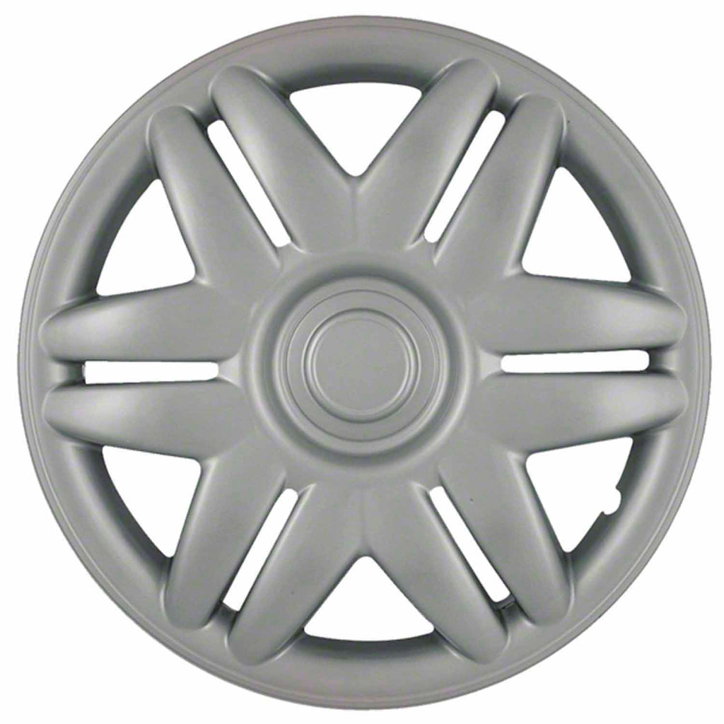 Coast to Coast Wheel Cover 15 Inch 12 Spoke Silver Set Of 4