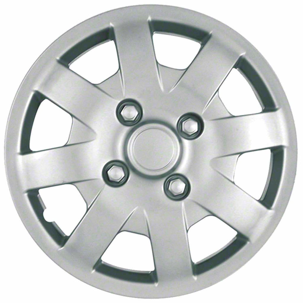 Coast to Coast Wheel Cover 14 Inch 8 Spoke Silver Set Of 4