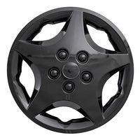 Coast to Coast Wheel Cover 14 Inch 5 Spoke Gloss Black Set Of 4
