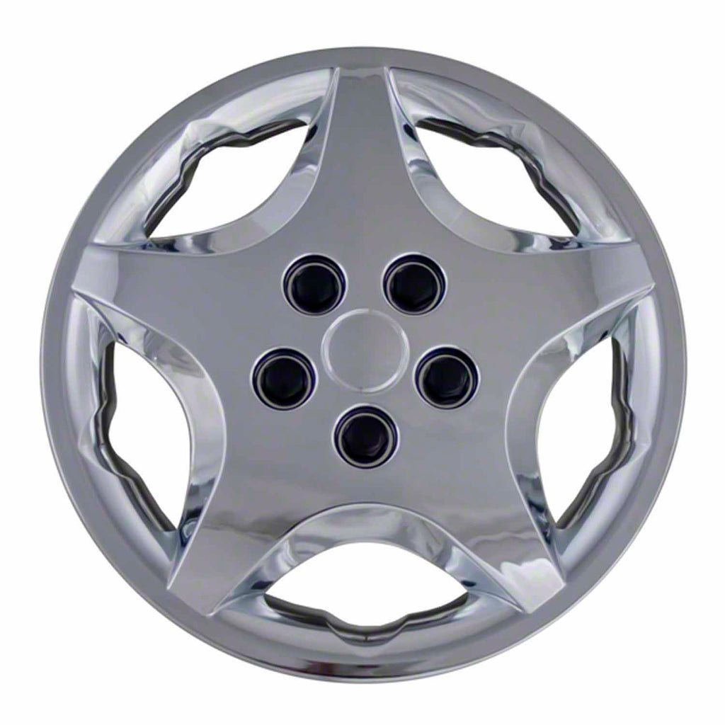 Coast to Coast Wheel Cover 14 Inch 5 Spoke Chrome Set Of 4
