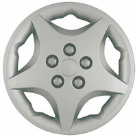 Coast to Coast Wheel Cover 14 Inch 5 Spoke Silver Set Of 4