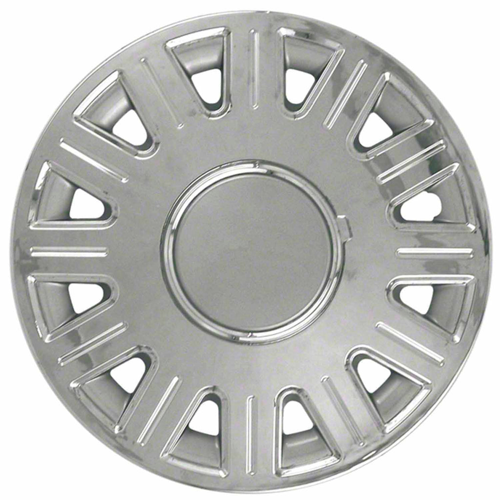 Coast to Coast Wheel Cover 16 Inch 12 Spoke Chrom Silver Set Of 4