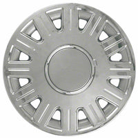 Coast to Coast Wheel Cover 16 Inch 12 Spoke Chrom Silver Set Of 4