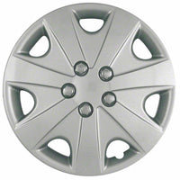 Coast to Coast Wheel Cover 15 Inch 7 Spoke Silver Set Of 4