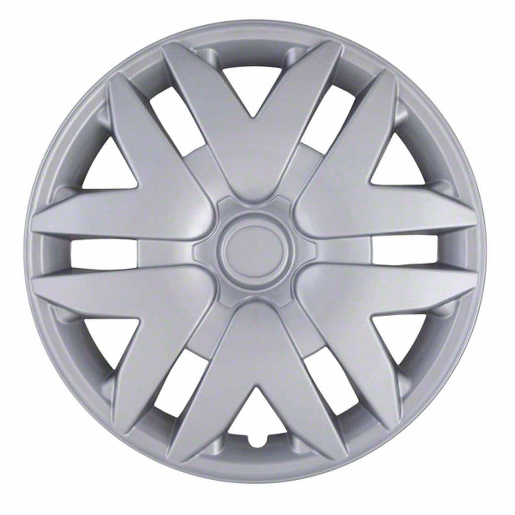 Coast to Coast Wheel Cover 16 Inch 6 Split Spoke Silver Set Of 4