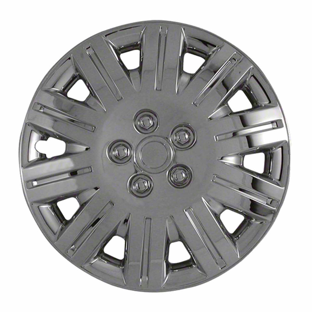 Coast to Coast Wheel Cover 15 Inch 10 Spoke Silver Set Of 4