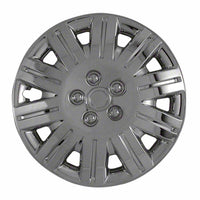 Coast to Coast Wheel Cover 15 Inch 10 Spoke Silver Set Of 4