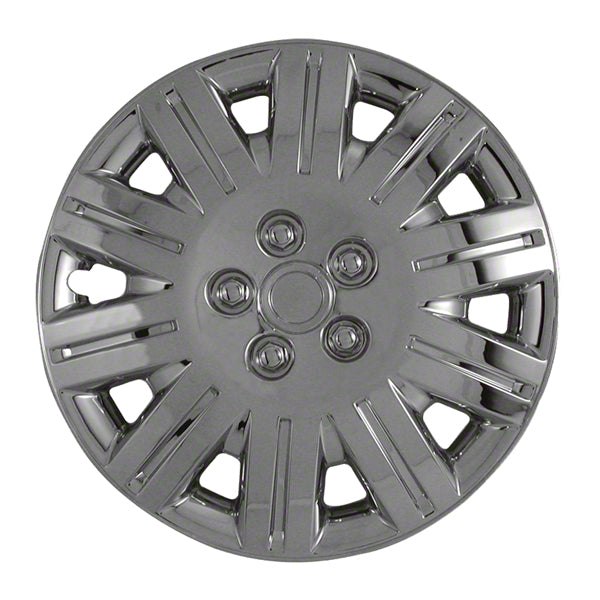 Coast to Coast Wheel Cover 16 Inch 10 Spoke Silver Color Set Of 4