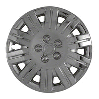 Coast to Coast Wheel Cover 16 Inch 10 Spoke Silver Color Set Of 4