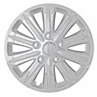 Coast to Coast Wheel Cover 15 Inch 10 Spoke Chrome Plated Set Of 4