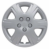 Coast to Coast Wheel Cover 15 Inch 6 Spoke Silver Set Of 4