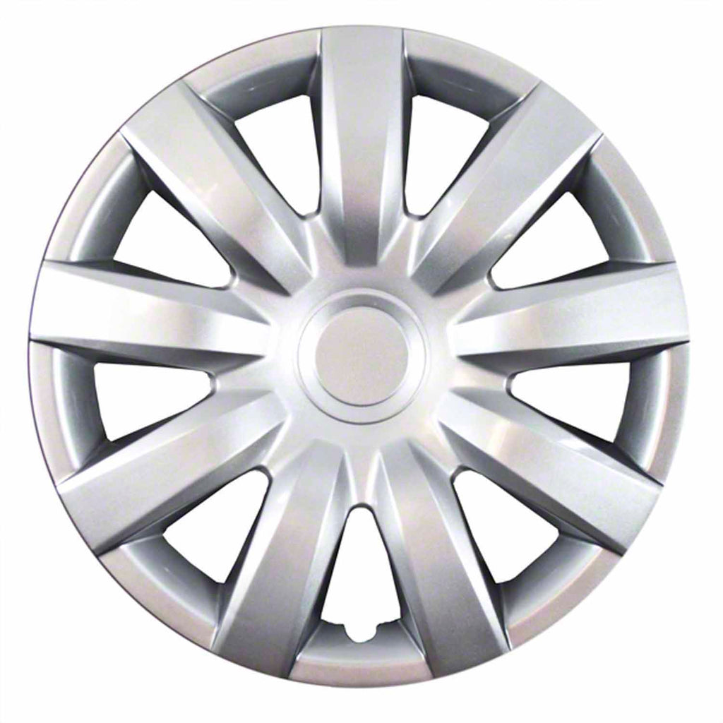 Coast to Coast Wheel Cover 15 Inch 9 Spoke Silver Set Of 4