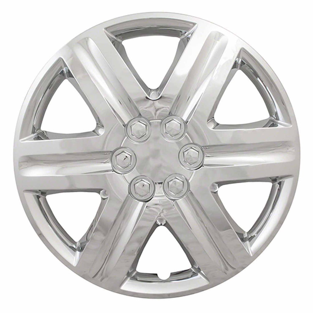 Coast to Coast Wheel Cover 18 Inch Chrome Plated Plastic Set Of 4