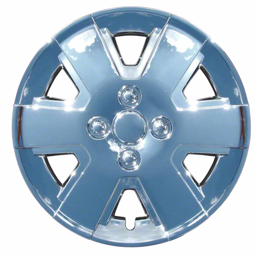 Coast to Coast Wheel Cover 15 Inch 6 Spoke Chrome Set Of 4