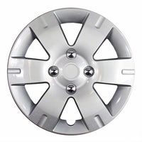 Coast to Coast Wheel Cover 15 Inch 6 Spoke Silver Set Of 4