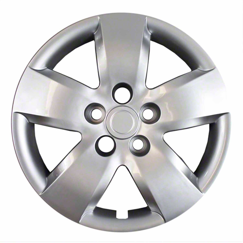 Coast to Coast Wheel Cover 16 Inch 5 Spoke Silver Set Of 4 Bolt On