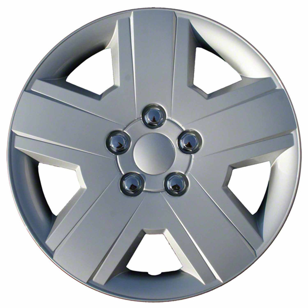 Coast to Coast Wheel Cover 16 Inch 5 Spoke Silver Set Of 4