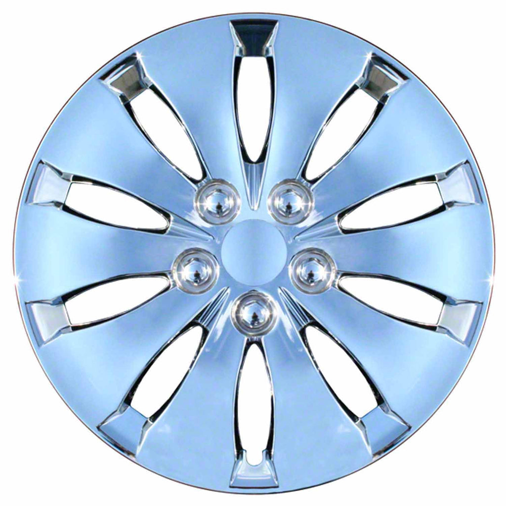 Coast to Coast Wheel Cover 16 Inch 10 Spoke Chrome Set Of 4