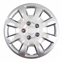 Coast to Coast Wheel Cover 16 Inch 8 Spoke Silver Set Of 4