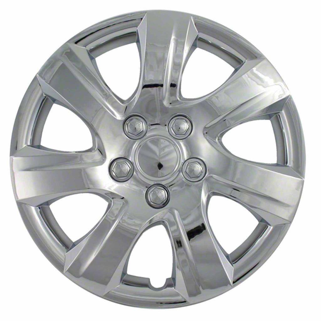 Coast to Coast Wheel Cover 16 Inch 7 Spoke Silver Set Of 4