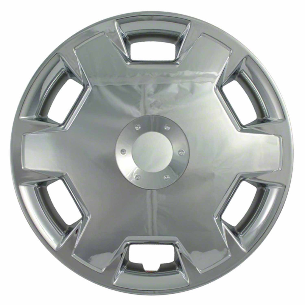 Coast to Coast Wheel Cover 15 Inch 6 Hole Chrome Set Of 4