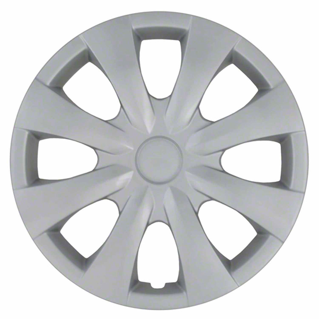 Coast to Coast Wheel Cover 15 Inch 8 Spoke Silver Set Of 4