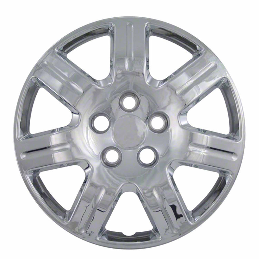 Coast to Coast Wheel Cover 16 Inch 7 Spoke Chrome Set Of 4 Bolt On