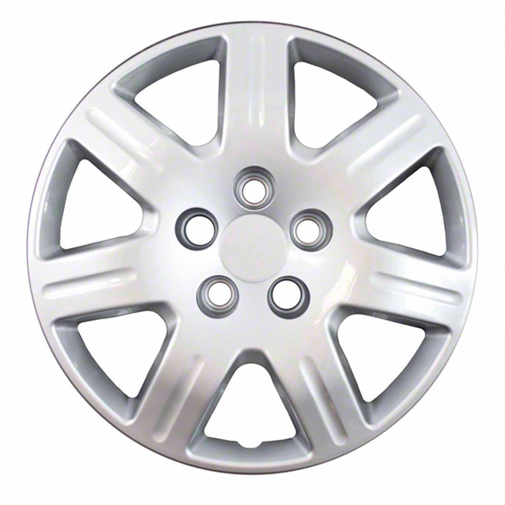 Coast to Coast Wheel Cover 16 Inch 7 Spoke Silver Set Of 4 Bolt On