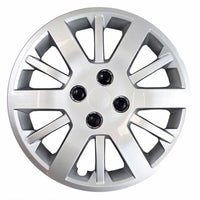 Coast to Coast Wheel Cover 15 Inch 12 Spoke Silver Set Of 4
