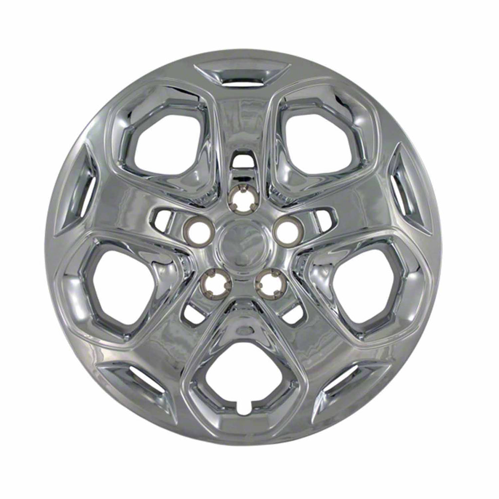 Coast to Coast Wheel Cover 17 Inch 5 Spoke Chrome Set Of 4 Push On