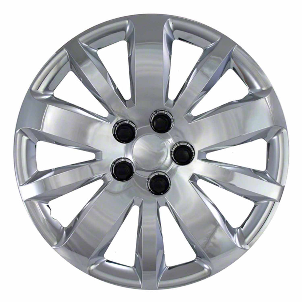 Coast to Coast Wheel Cover 16 Inch 10 Spoke Chrome Set Of 4